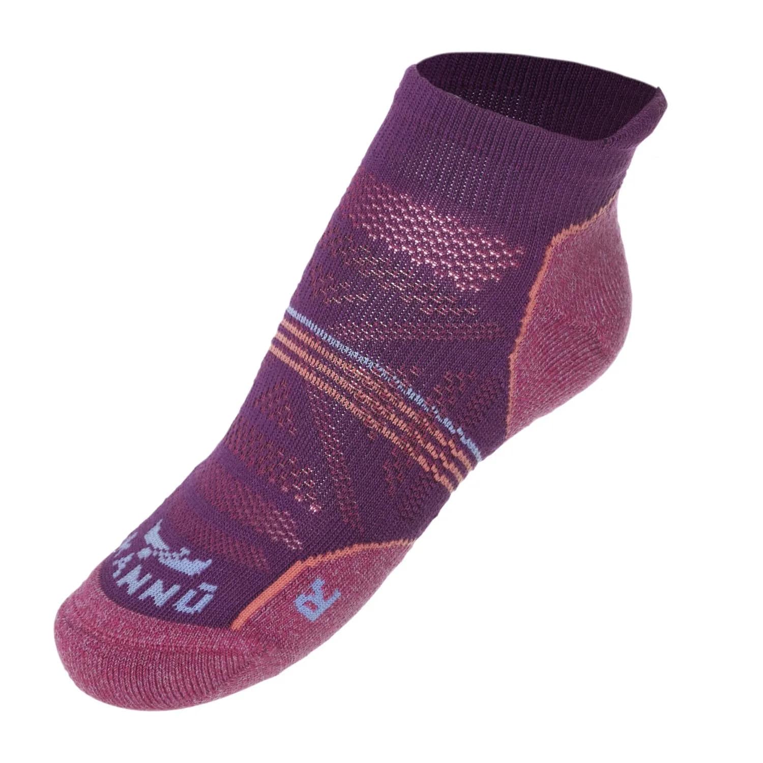 CALCETIN KANNU BIPACK TRAIL RUNNING MUJER MORADO