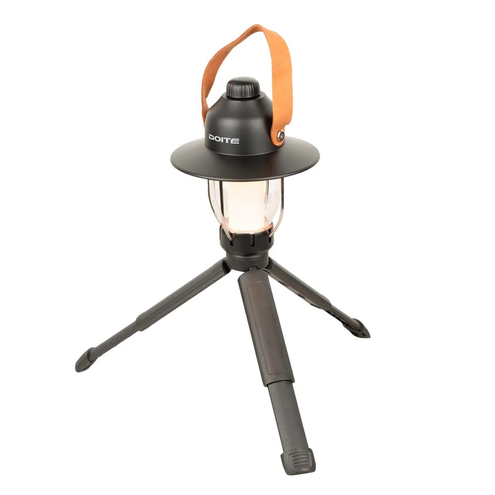 SET DE LÁMPARA CANDIL + TRÍPODE TIKAL DOITE