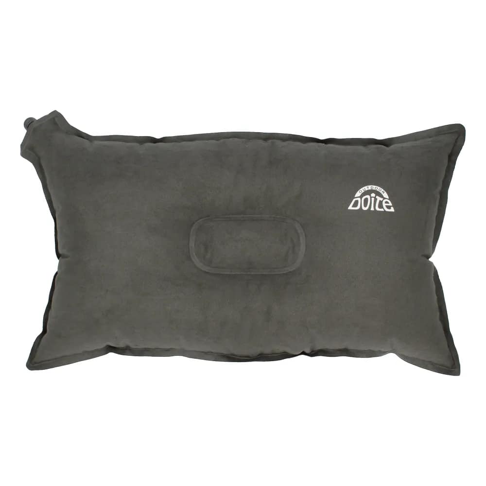 ALMOHADA AUTOINFLABLE SUEDE GRIS DOITE