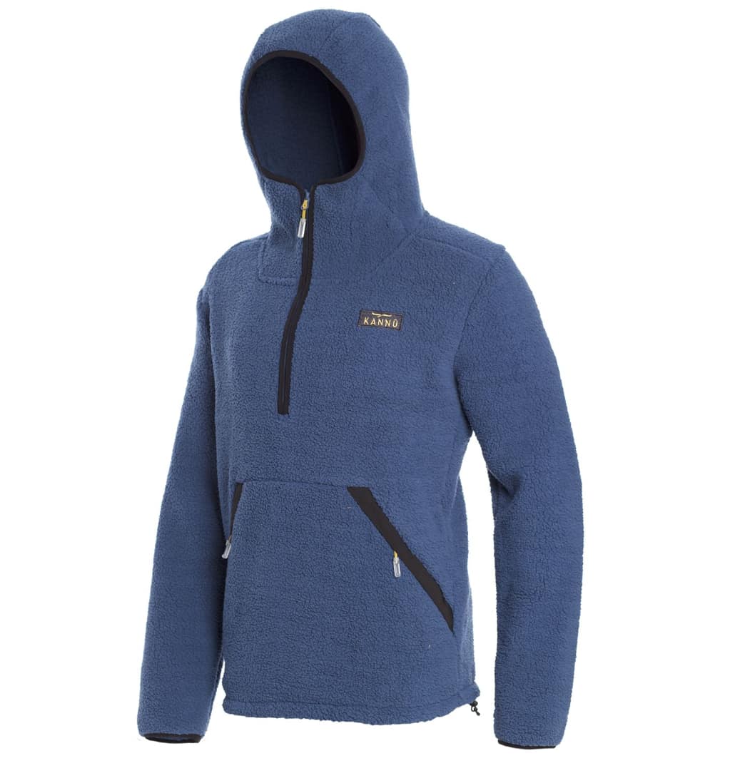 POLAR KANNU SHERPA CANGURO HOMBRE AZUL