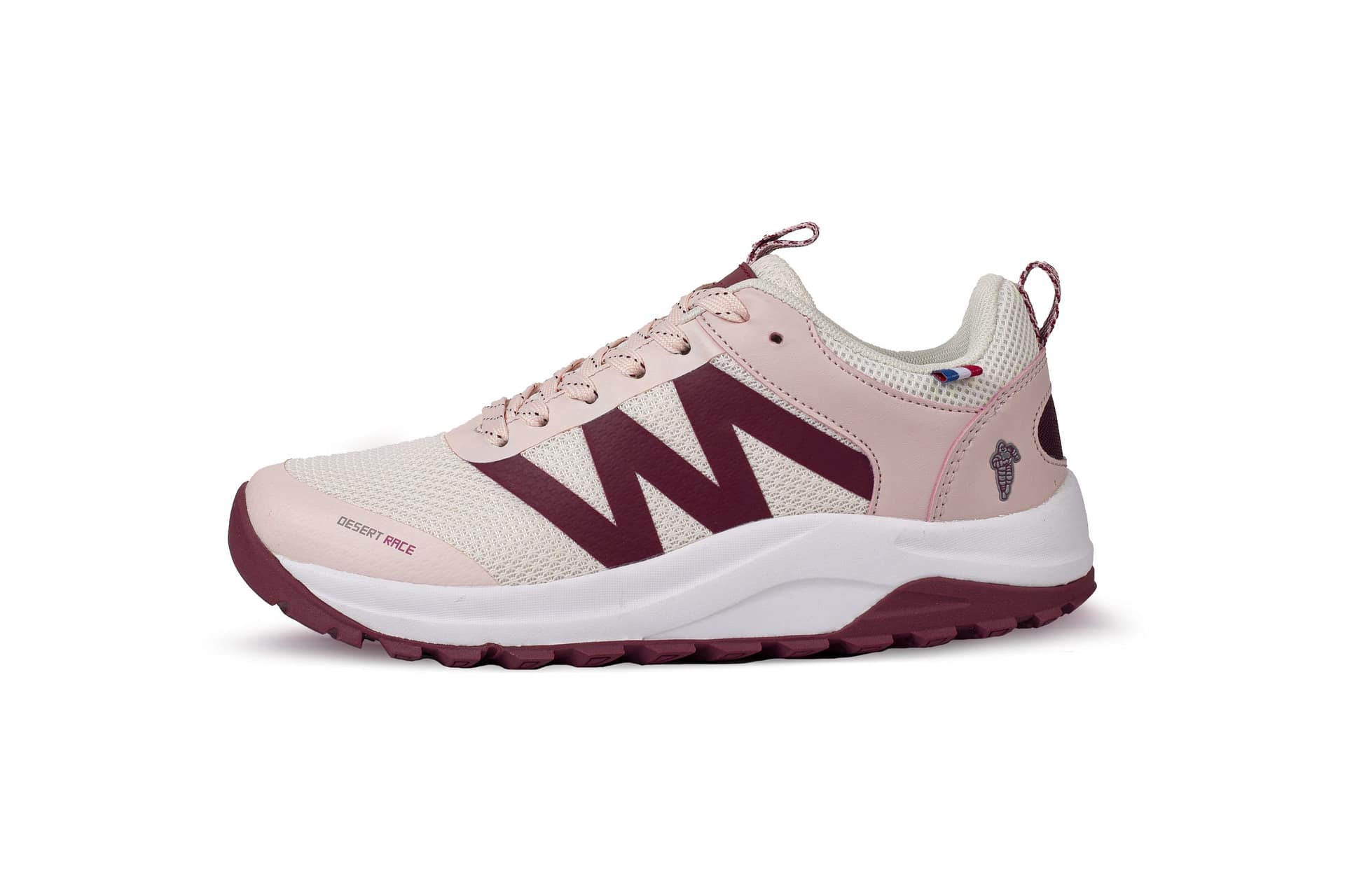ZAPATILLA TREKKING MUJER MICHELIN DESERT RACE DR15 | ROSADO BLANCO