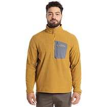 POLAR KANNU CHACABUCO 1/4 ZIP HOMBRE MOSTAZA