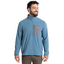 POLAR KANNU CHACABUCO 1/4 ZIP HOMBRE AZUL