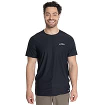 POLERA KANNU M/C TORRECILLAS HOMBRE NEGRO