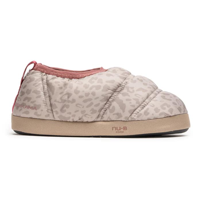 PANTUFLAS ATAKAMA KIDS FUTALEUFU BEIGE PRINT