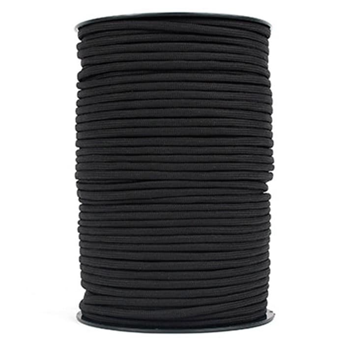 CUERDA PARACORD X METRO - NEGRO