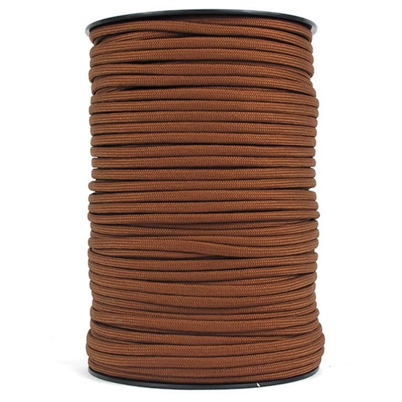 CUERDA PARACORD X METRO - CAFE OCRE
