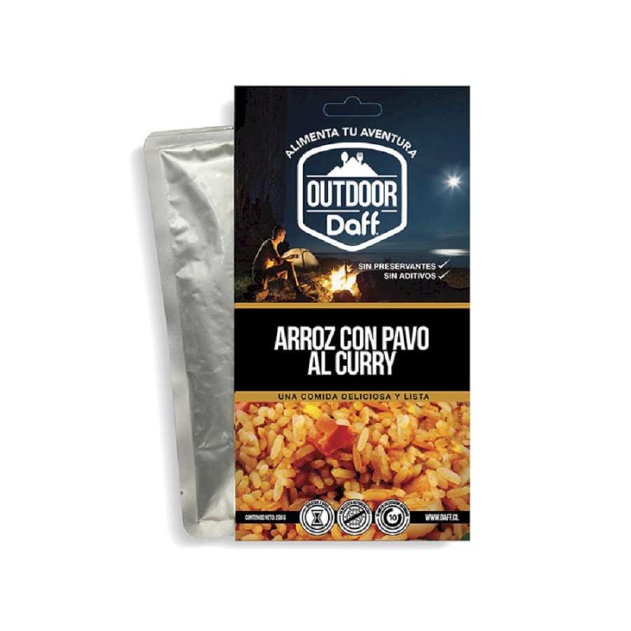 OUTDOOR DAFF ARROZ CON PAVO AL CURRY 200 GRS